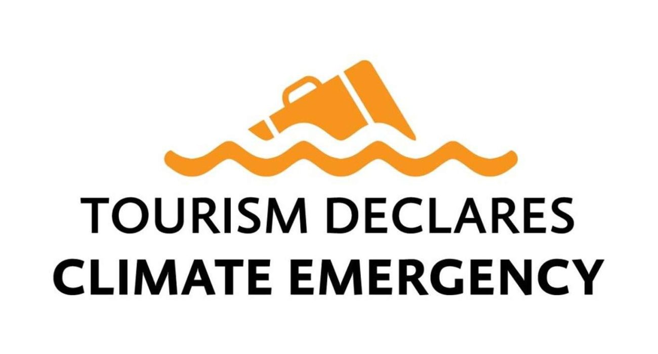 an initiative that supports tourism businesses in declaring a climate emergency